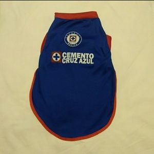 Cruz Azul Soccer Jersey For Cats or Dogs Size M